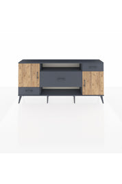 Arges Konsol 4 Raflı 3 Çekmeceli 2 Kapaklı 176x30x83 - S148M022V11A
