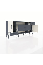 Arges Konsol 4 Raflı 3 Çekmeceli 2 Kapaklı 176x30x83 - S148M022V14A
