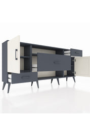 Arges Konsol 4 Raflı 3 Çekmeceli 2 Kapaklı 176x30x83 - S148M022V14A