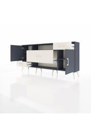 Arges Konsol 4 Raflı 3 Çekmeceli 2 Kapaklı 176x30x83 - S148M022V16A