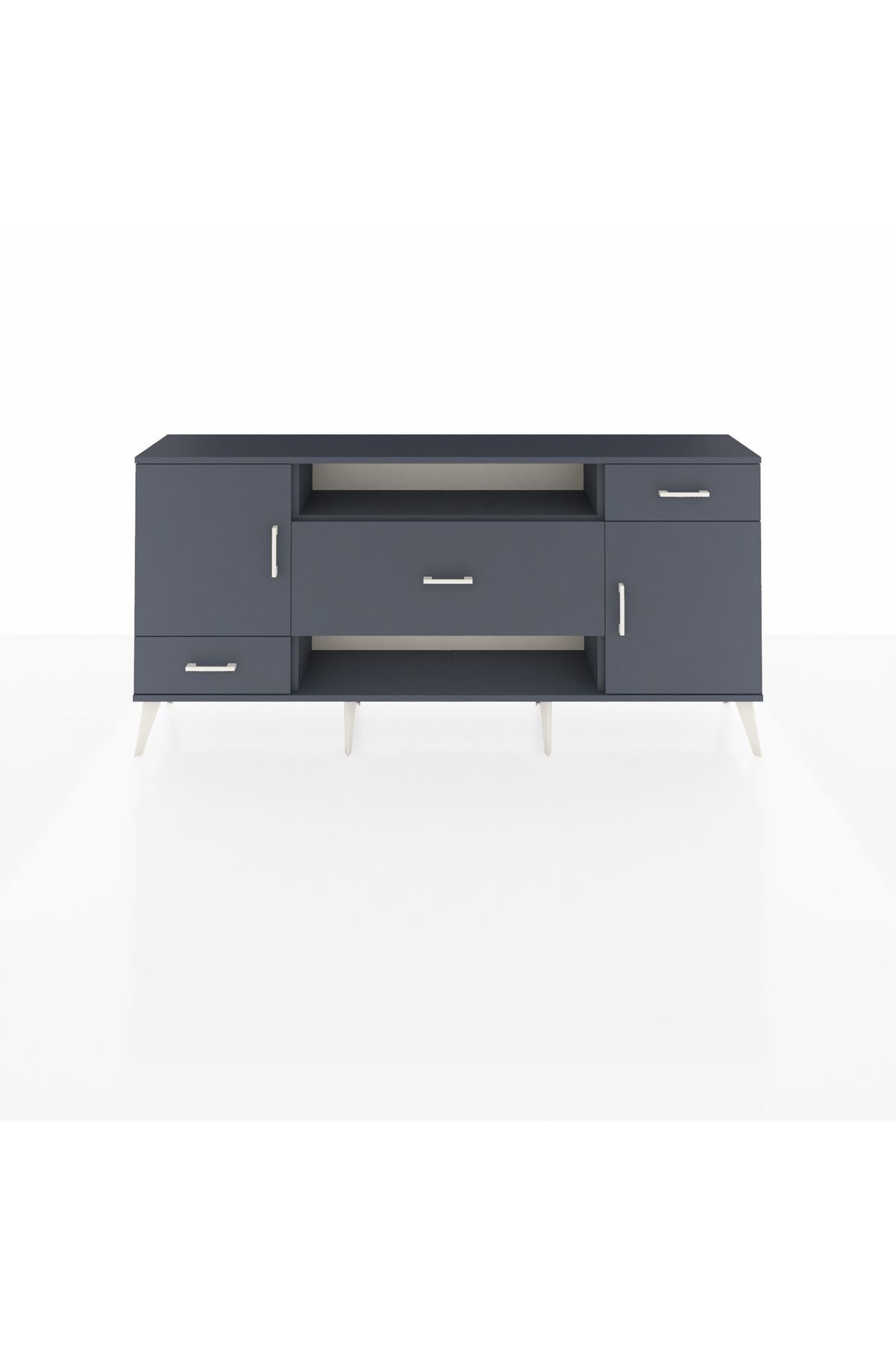 Arges Konsol 4 Raflı 3 Çekmeceli 2 Kapaklı 176x30x83 - S148M022V17A