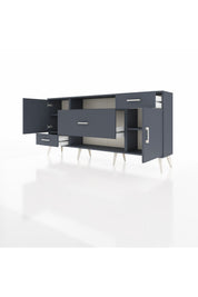 Arges Konsol 4 Raflı 3 Çekmeceli 2 Kapaklı 176x30x83 - S148M022V17A