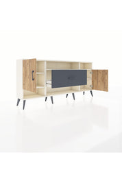 Arges Konsol 5 Raflı Tek Çekmeceli 2 Kapaklı 176x30x83 - S148M023V02A