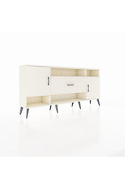 Arges Konsol 5 Raflı Tek Çekmeceli 2 Kapaklı 176x30x83 - S148M023V04A