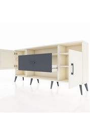 Arges Konsol 5 Raflı Tek Çekmeceli 2 Kapaklı 176x30x83 - S148M023V05A