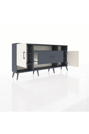 Arges Konsol 5 Raflı Tek Çekmeceli 2 Kapaklı 176x30x83 - S148M023V14A