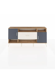 Arges Konsol 5 Raflı Tek Çekmeceli 2 Kapaklı 176x30x83 - S148M023V25A