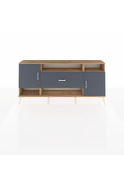 Arges Konsol 5 Raflı Tek Çekmeceli 2 Kapaklı 176x30x83 - S148M023V26A