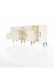 Arges Konsol 3 Raflı 3 Çekmeceli 4 Kapaklı 176x30x83 - S148M025V04A