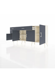 Arges Konsol 3 Raflı 3 Çekmeceli 4 Kapaklı 176x30x83 - S148M025V08A