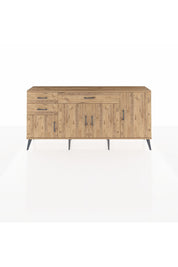 Arges Konsol 3 Raflı 3 Çekmeceli 4 Kapaklı 176x30x83 - S148M025V21A