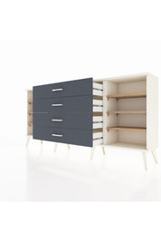 Arges Konsol 6 Raflı 4 Çekmeceli 176x30x83 - S148M027V02A