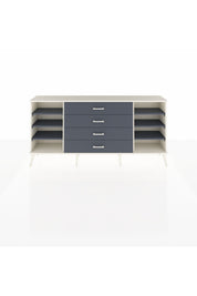 Arges Konsol 6 Raflı 4 Çekmeceli 176x30x83 - S148M027V08A