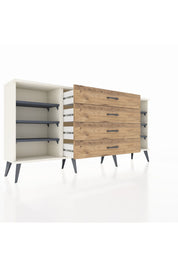 Arges Konsol 6 Raflı 4 Çekmeceli 176x30x83 - S148M027V09A