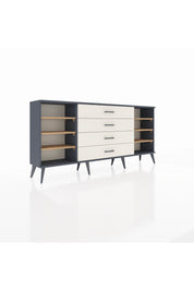 Arges Konsol 6 Raflı 4 Çekmeceli 176x30x83 - S148M027V10A