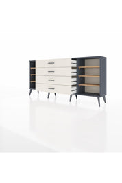 Arges Konsol 6 Raflı 4 Çekmeceli 176x30x83 - S148M027V10A