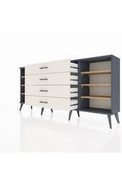 Arges Konsol 6 Raflı 4 Çekmeceli 176x30x83 - S148M027V10A