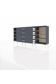 Arges Konsol 6 Raflı 4 Çekmeceli 176x30x83 - S148M027V11A