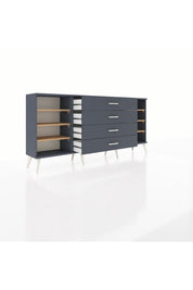 Arges Konsol 6 Raflı 4 Çekmeceli 176x30x83 - S148M027V11A