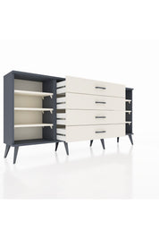 Arges Konsol 6 Raflı 4 Çekmeceli 176x30x83 - S148M027V13A