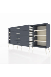 Arges Konsol 6 Raflı 4 Çekmeceli 176x30x83 - S148M027V14A