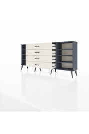 Arges Konsol 6 Raflı 4 Çekmeceli 176x30x83 - S148M027V16A