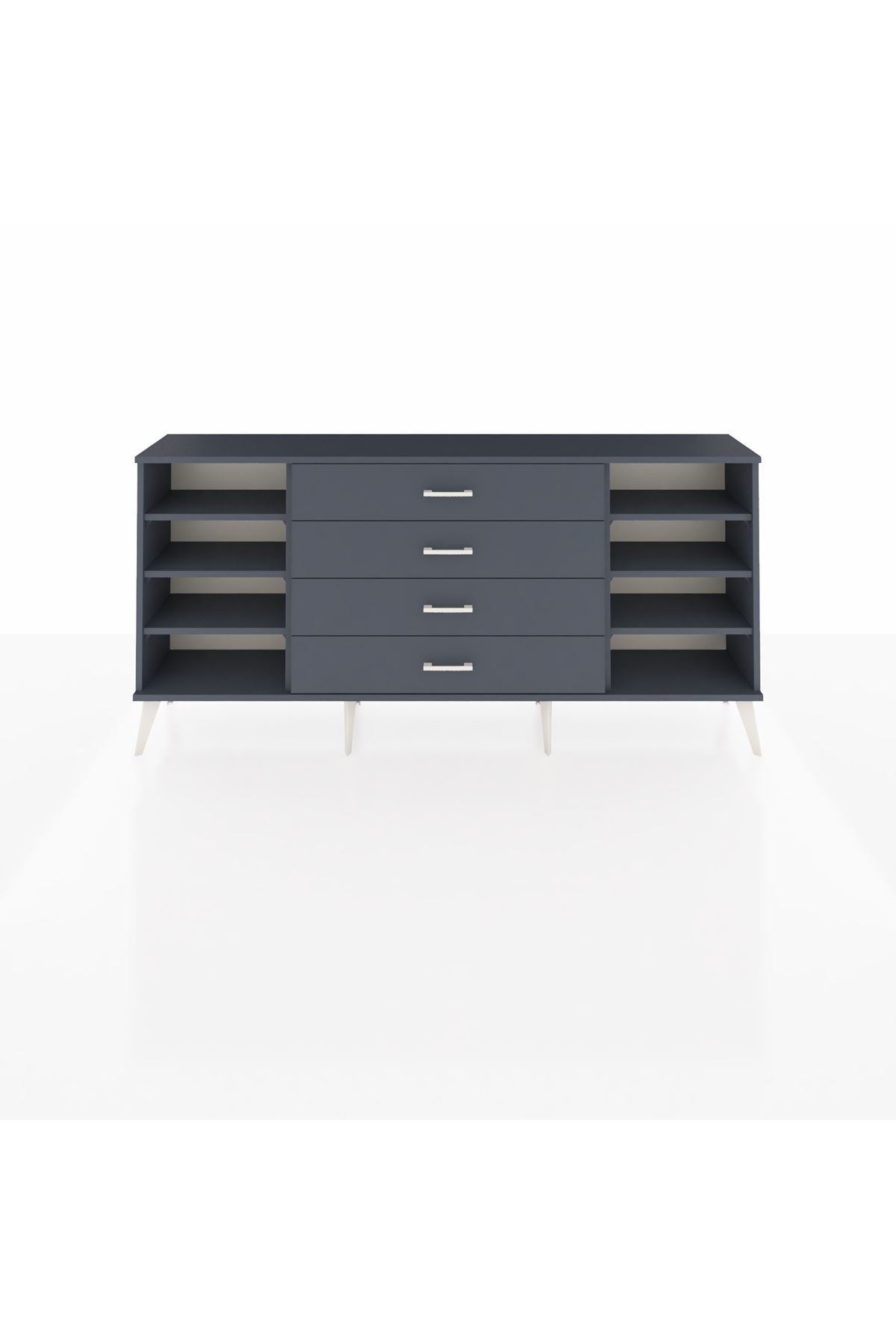 Arges Konsol 6 Raflı 4 Çekmeceli 176x30x83 - S148M027V17A