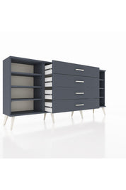 Arges Konsol 6 Raflı 4 Çekmeceli 176x30x83 - S148M027V17A