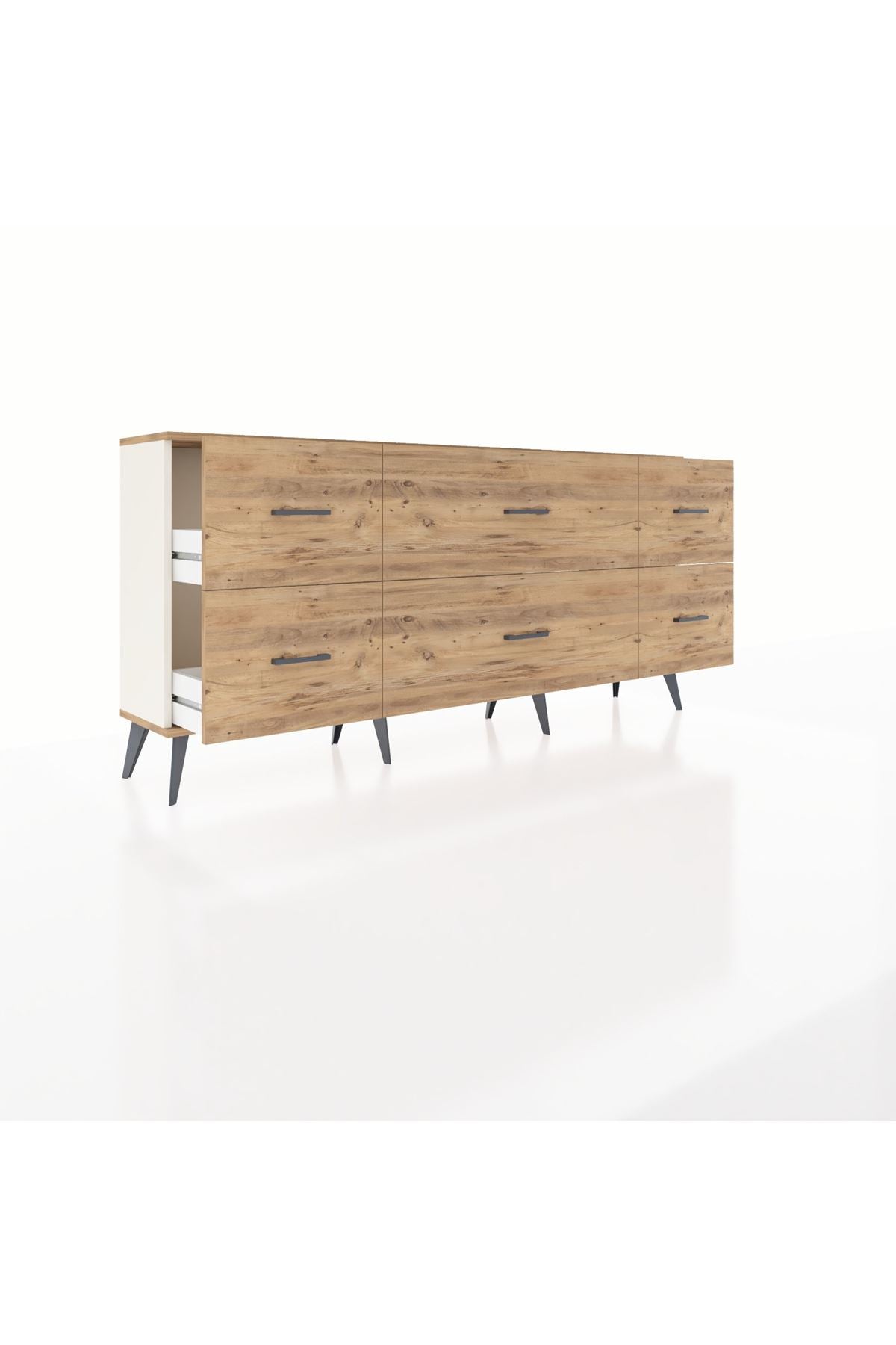 Arges Konsol 6 Çekmeceli 176x30x83 - S148M028V03A