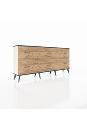 Arges Konsol 6 Çekmeceli 176x30x83 - S148M028V06A