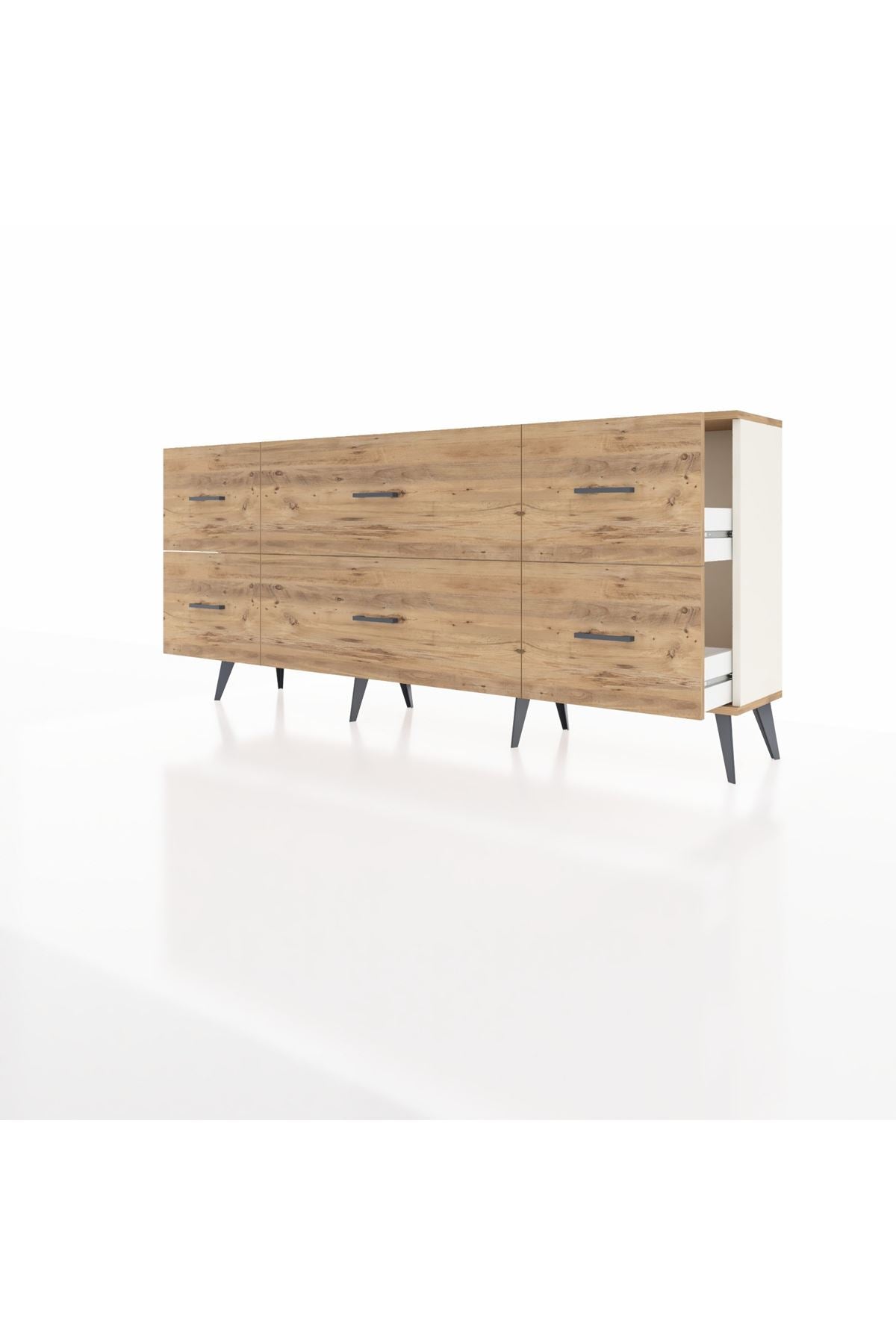 Arges Konsol 6 Çekmeceli 176x30x83 - S148M028V06A