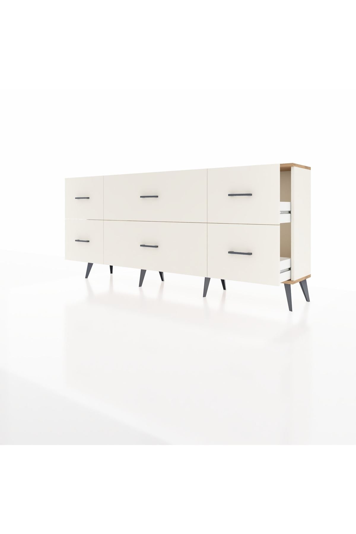 Arges Konsol 6 Çekmeceli 176x30x83 - S148M028V07A