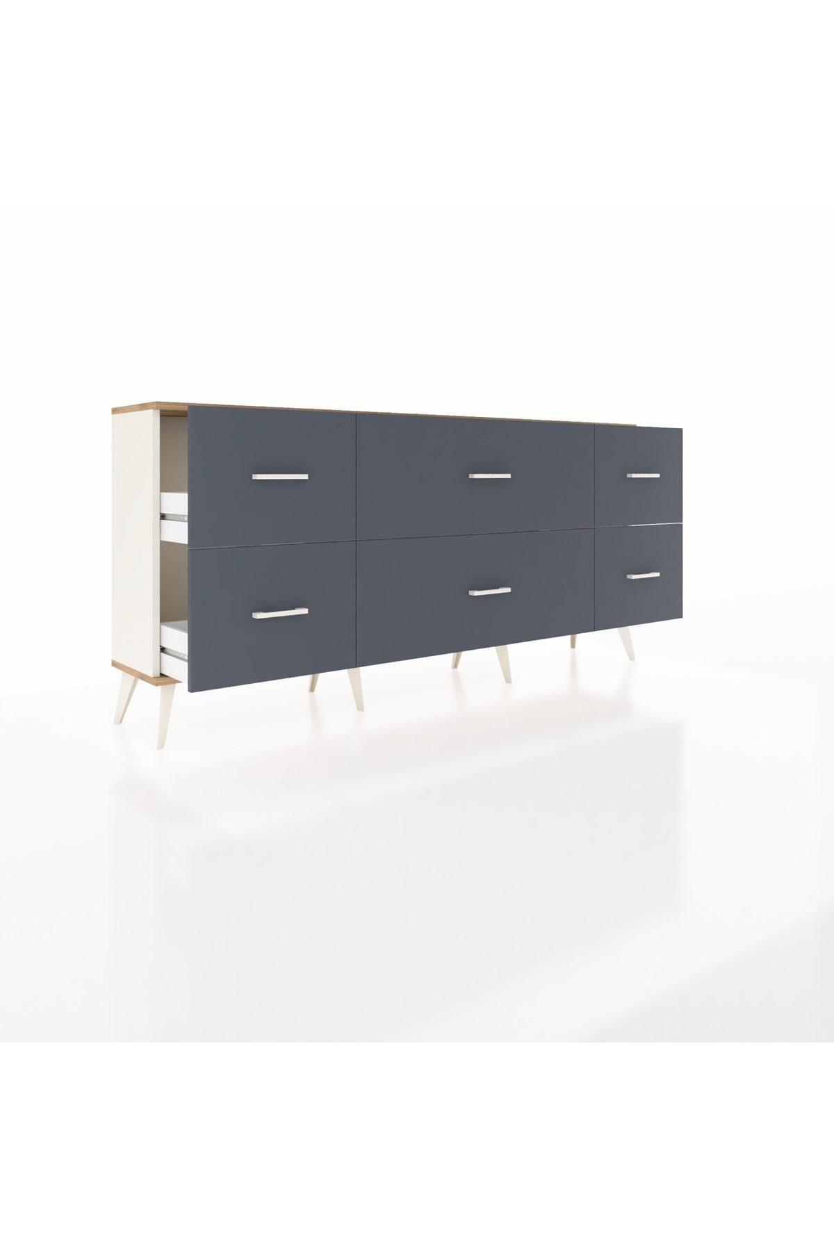 Arges Konsol 6 Çekmeceli 176x30x83 - S148M028V08A