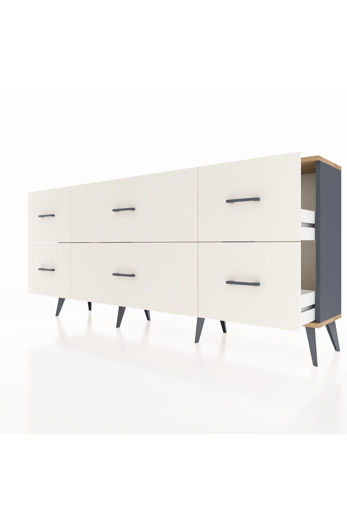 Arges Konsol 6 Çekmeceli 176x30x83 - S148M028V10A