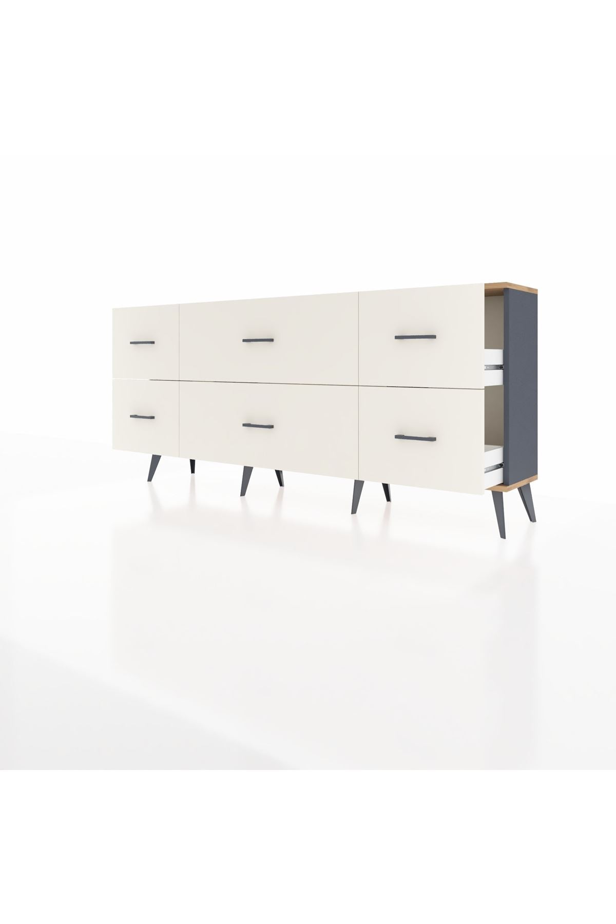 Arges Konsol 6 Çekmeceli 176x30x83 - S148M028V10A
