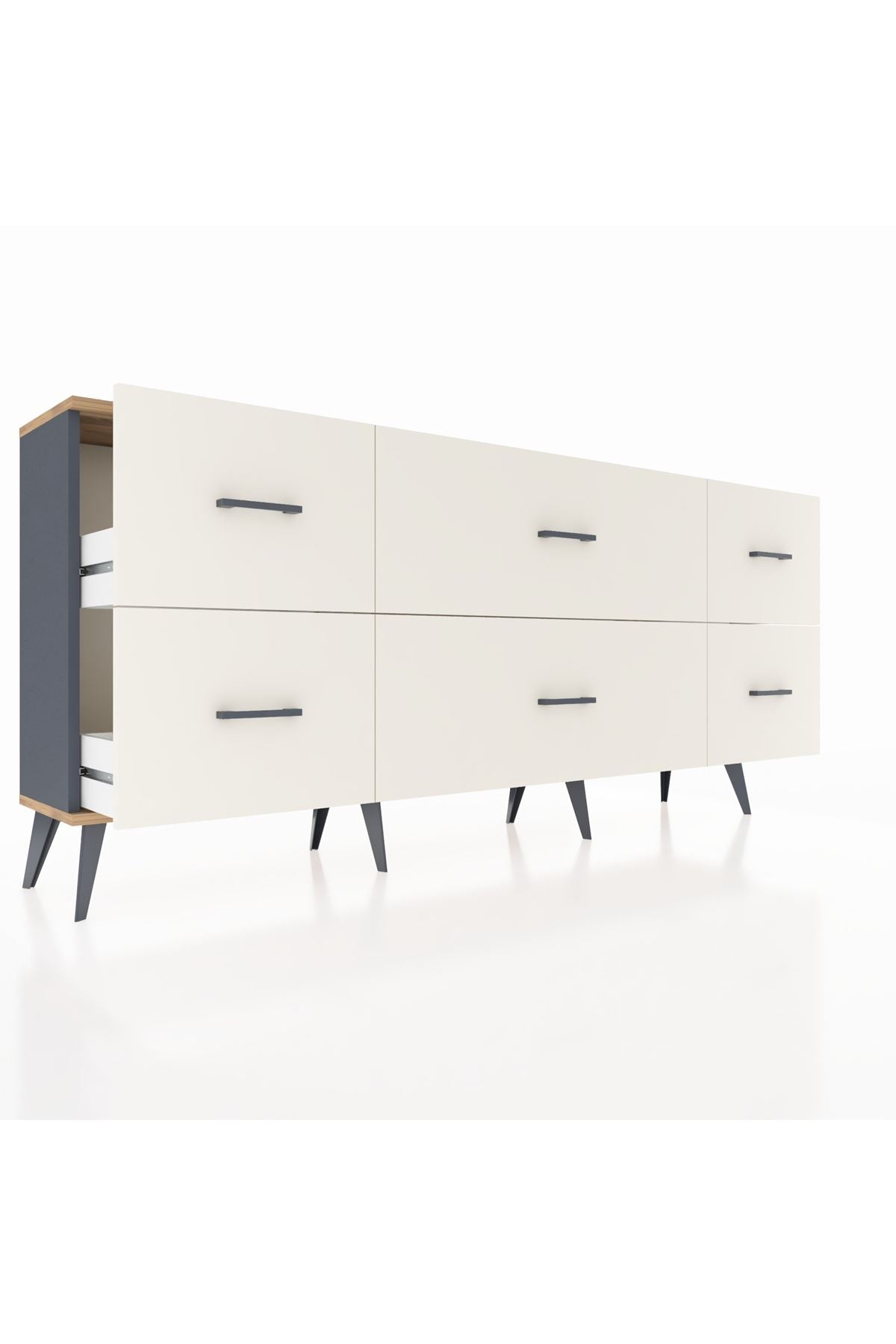 Arges Konsol 6 Çekmeceli 176x30x83 - S148M028V10A