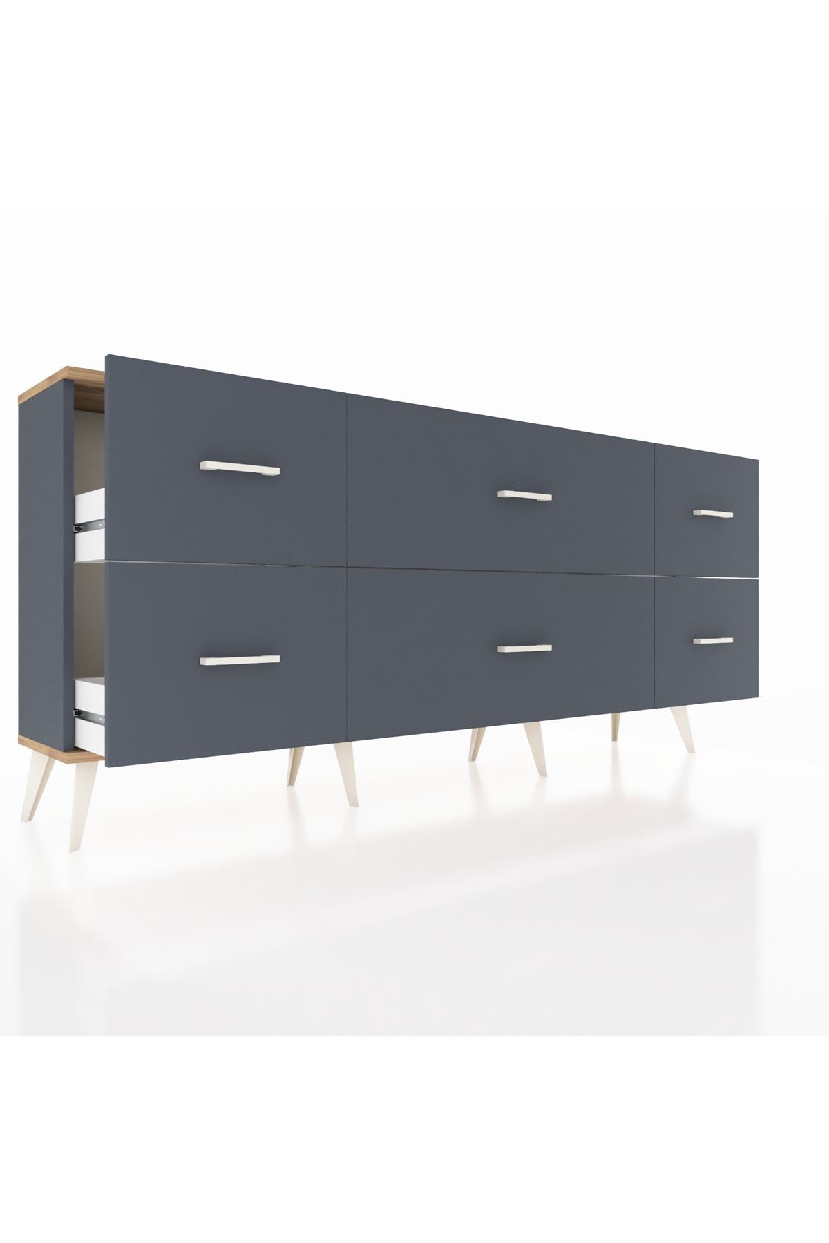 Arges Konsol 6 Çekmeceli 176x30x83 - S148M028V11A