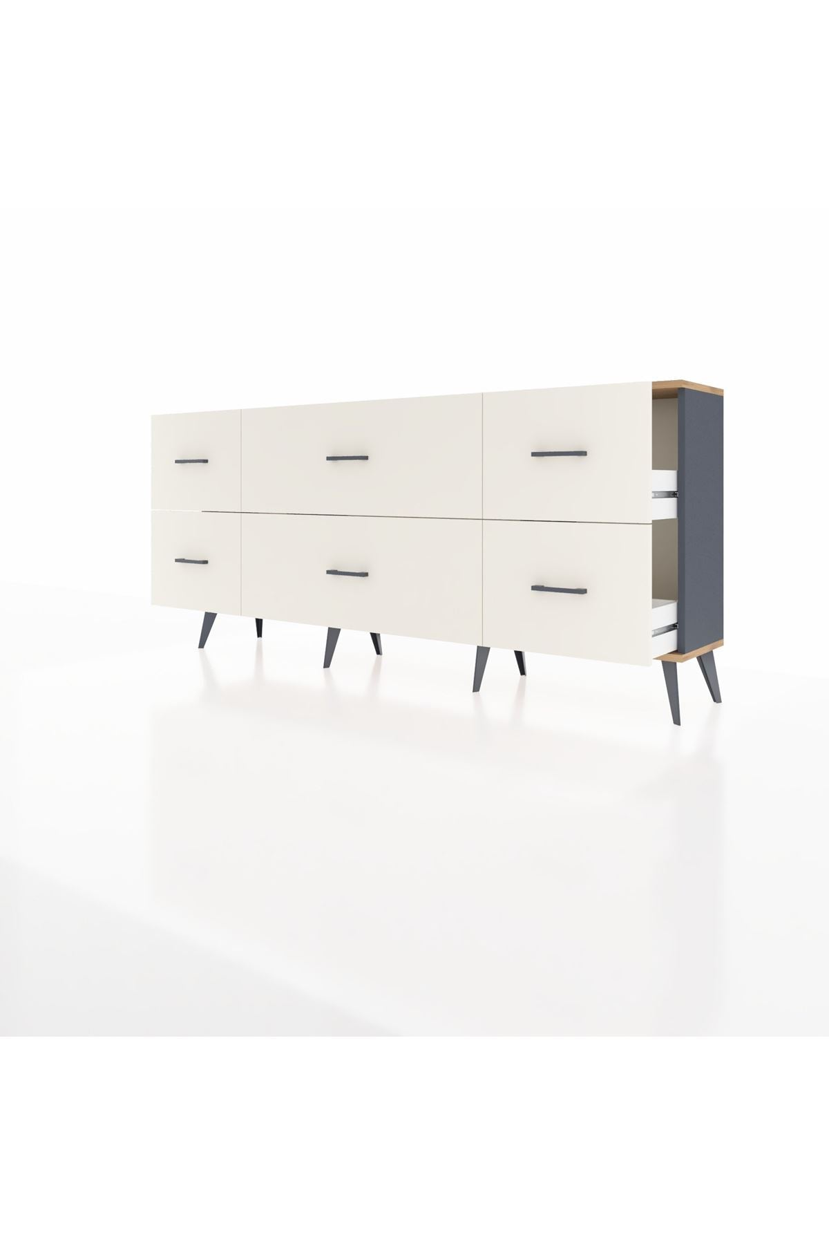 Arges Konsol 6 Çekmeceli 176x30x83 - S148M028V13A