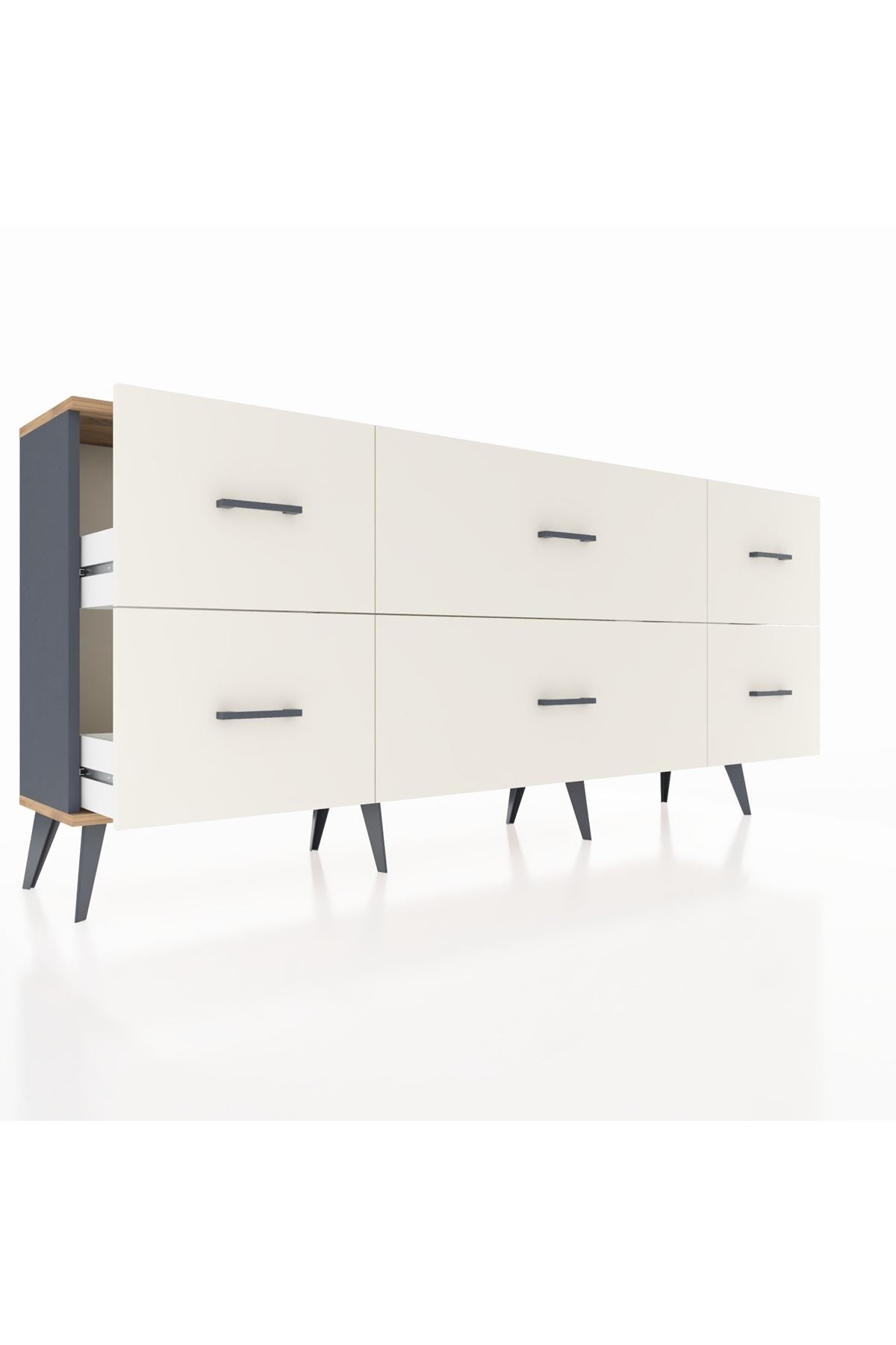 Arges Konsol 6 Çekmeceli 176x30x83 - S148M028V13A
