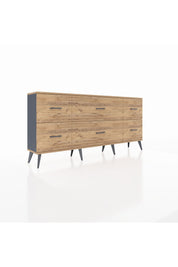Arges Konsol 6 Çekmeceli 176x30x83 - S148M028V15A