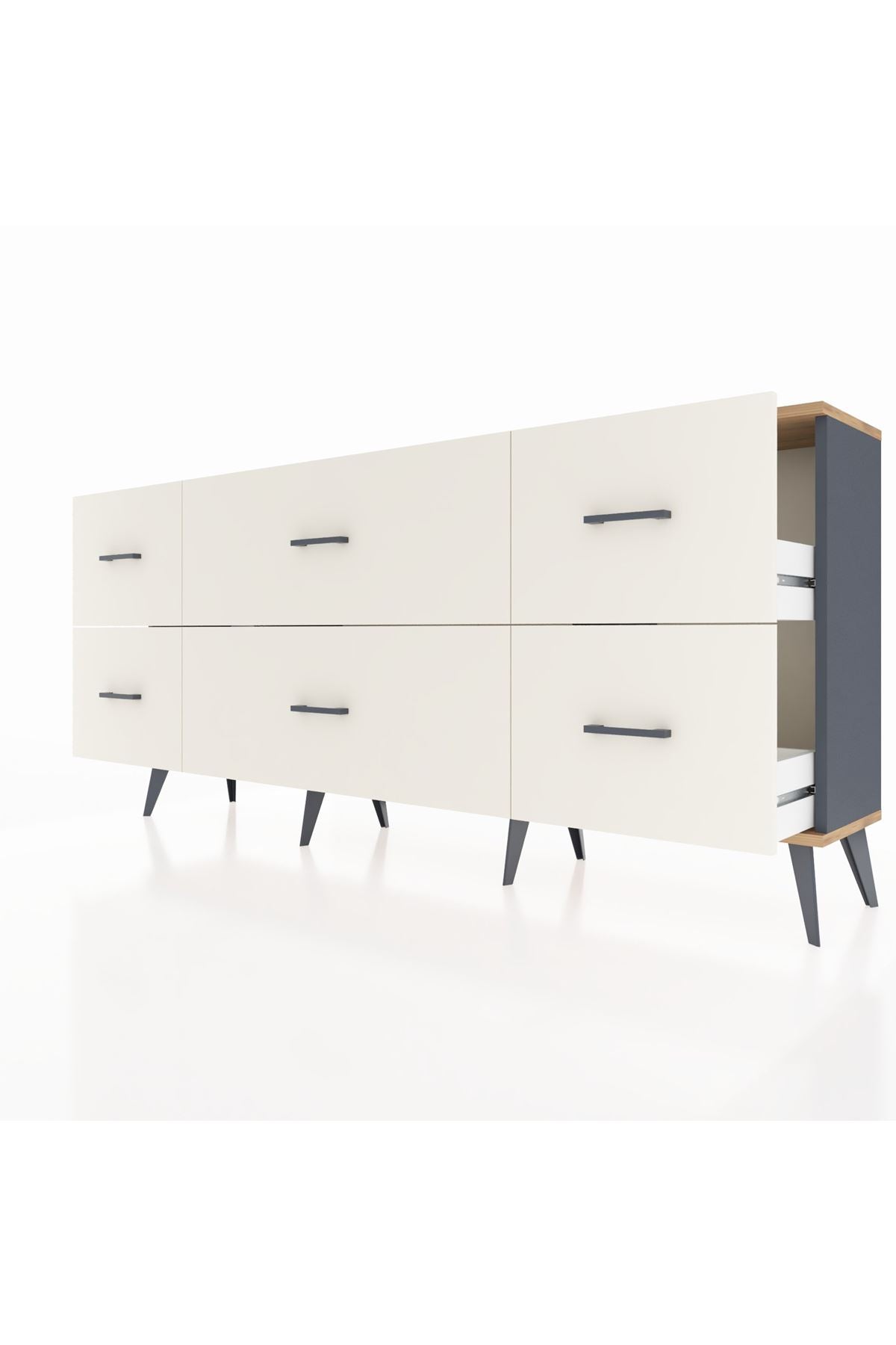 Arges Konsol 6 Çekmeceli 176x30x83 - S148M028V16A