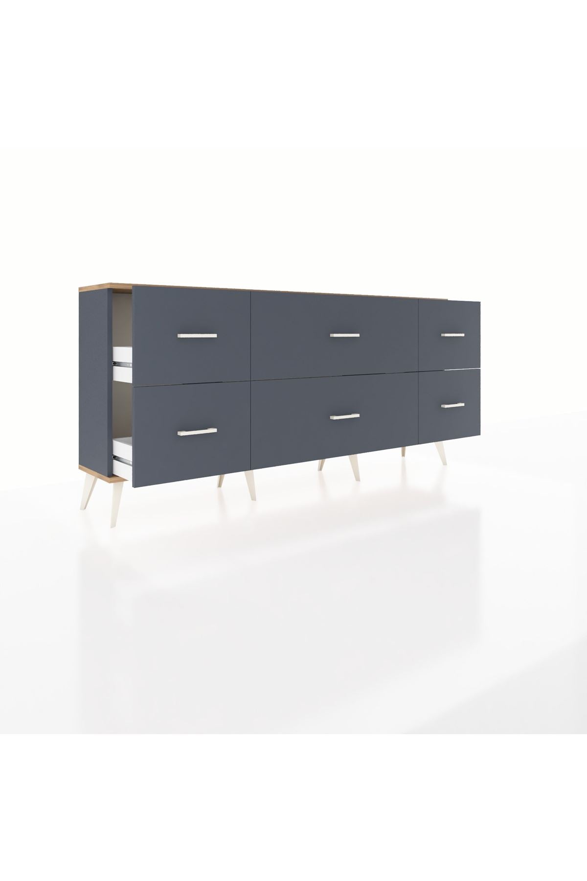 Arges Konsol 6 Çekmeceli 176x30x83 - S148M028V17A