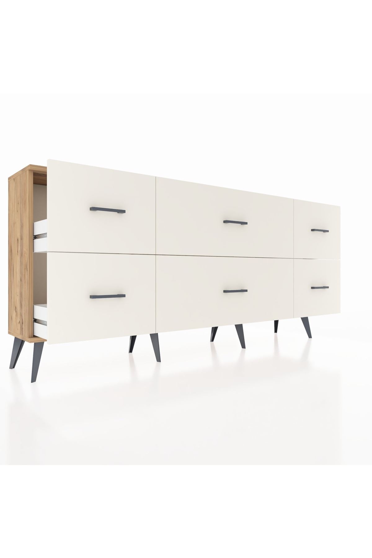 Arges Konsol 6 Çekmeceli 176x30x83 - S148M028V19A