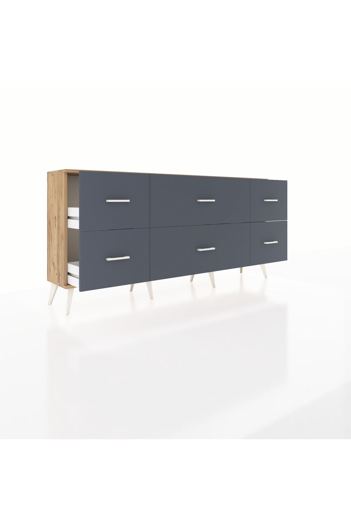 Arges Konsol 6 Çekmeceli 176x30x83 - S148M028V20A