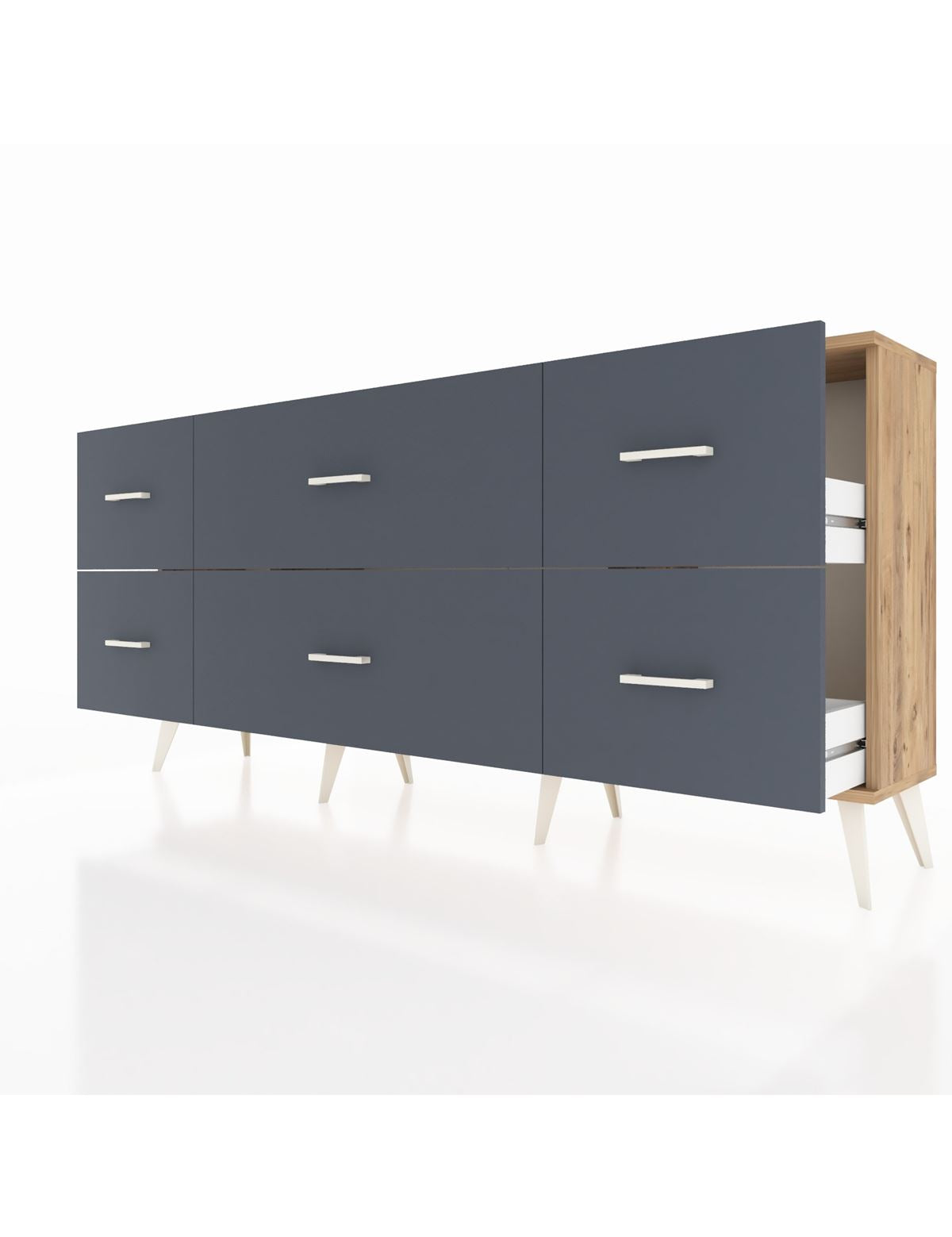 Arges Konsol 6 Çekmeceli 176x30x83 - S148M028V20A