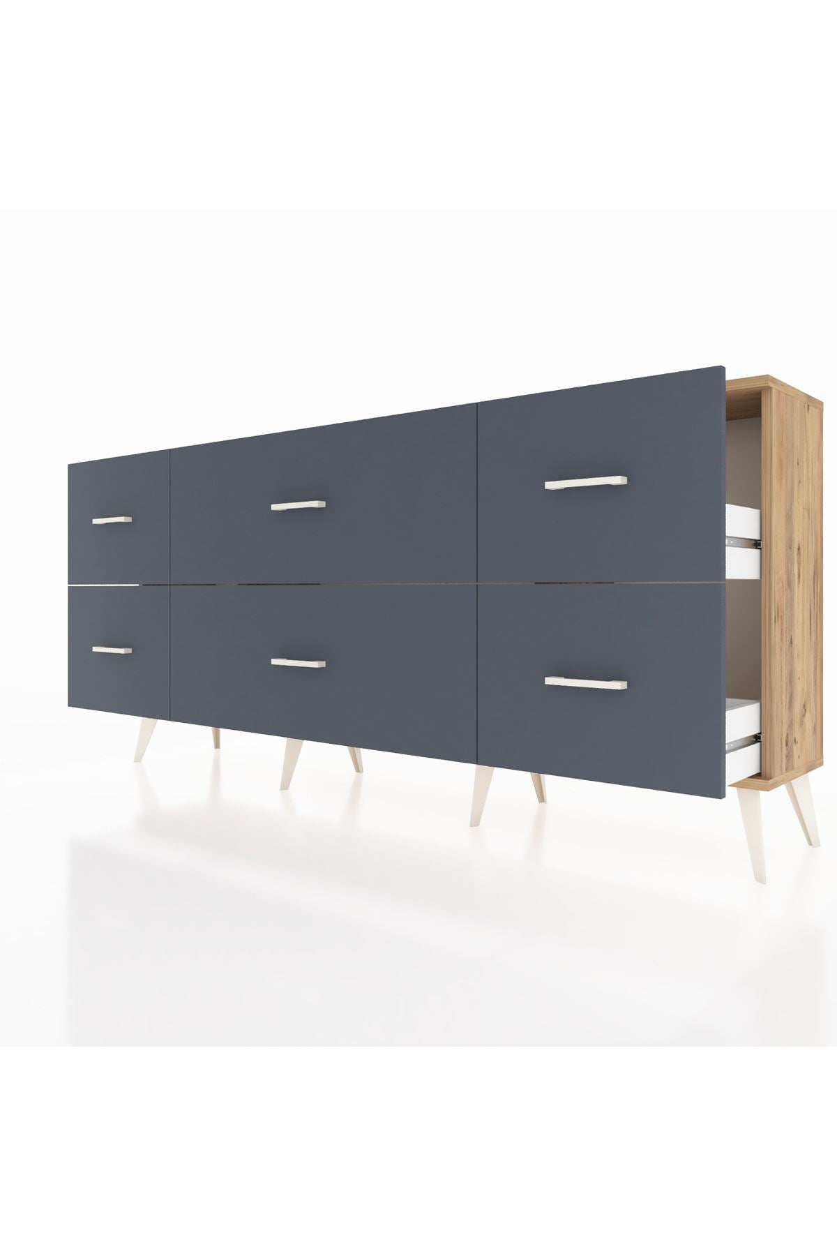 Arges Konsol 6 Çekmeceli 176x30x83 - S148M028V23A