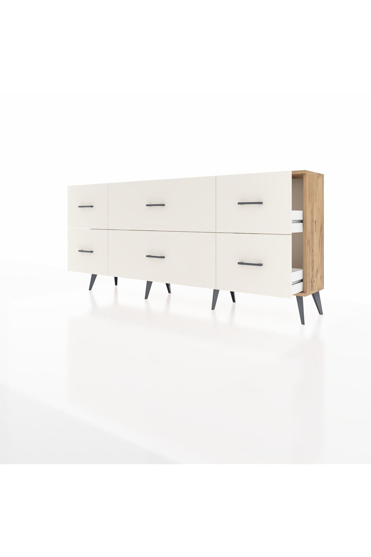 Arges Konsol 6 Çekmeceli 176x30x83 - S148M028V25A
