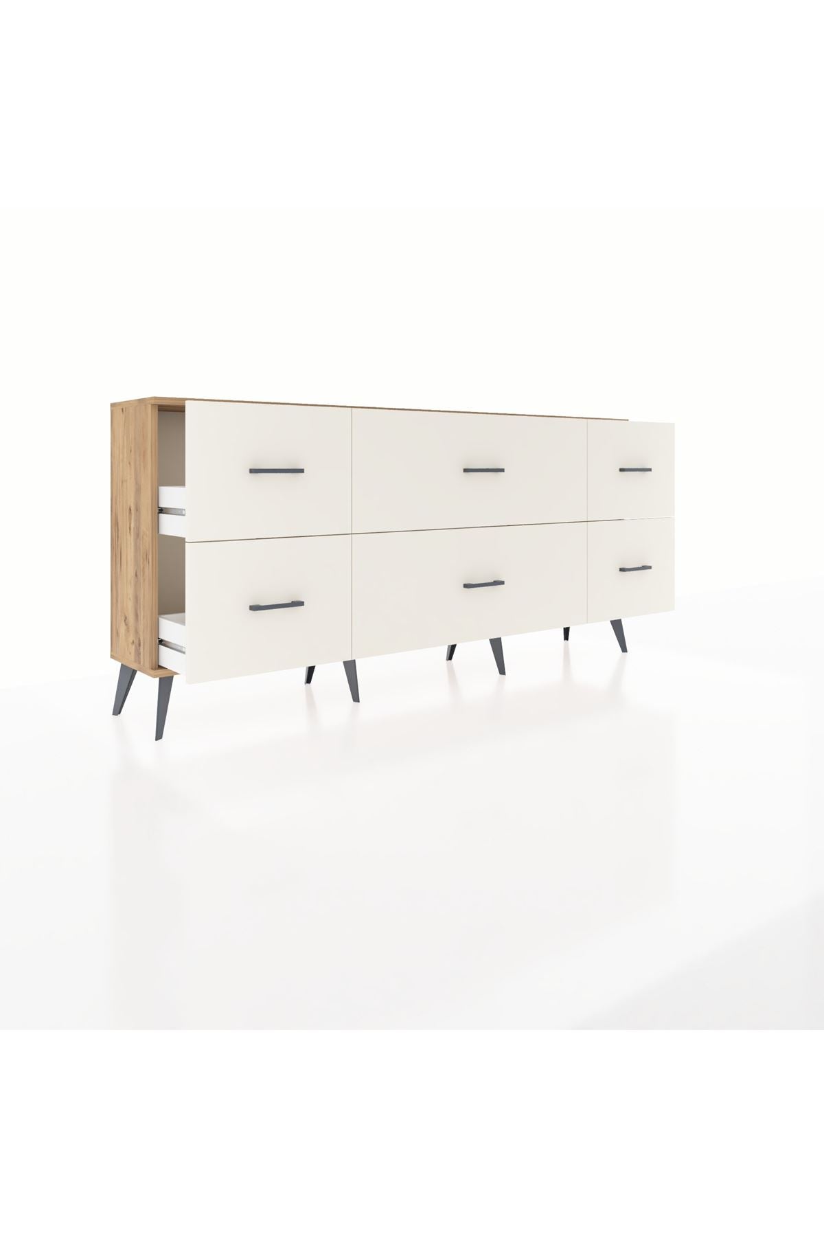 Arges Konsol 6 Çekmeceli 176x30x83 - S148M028V25A