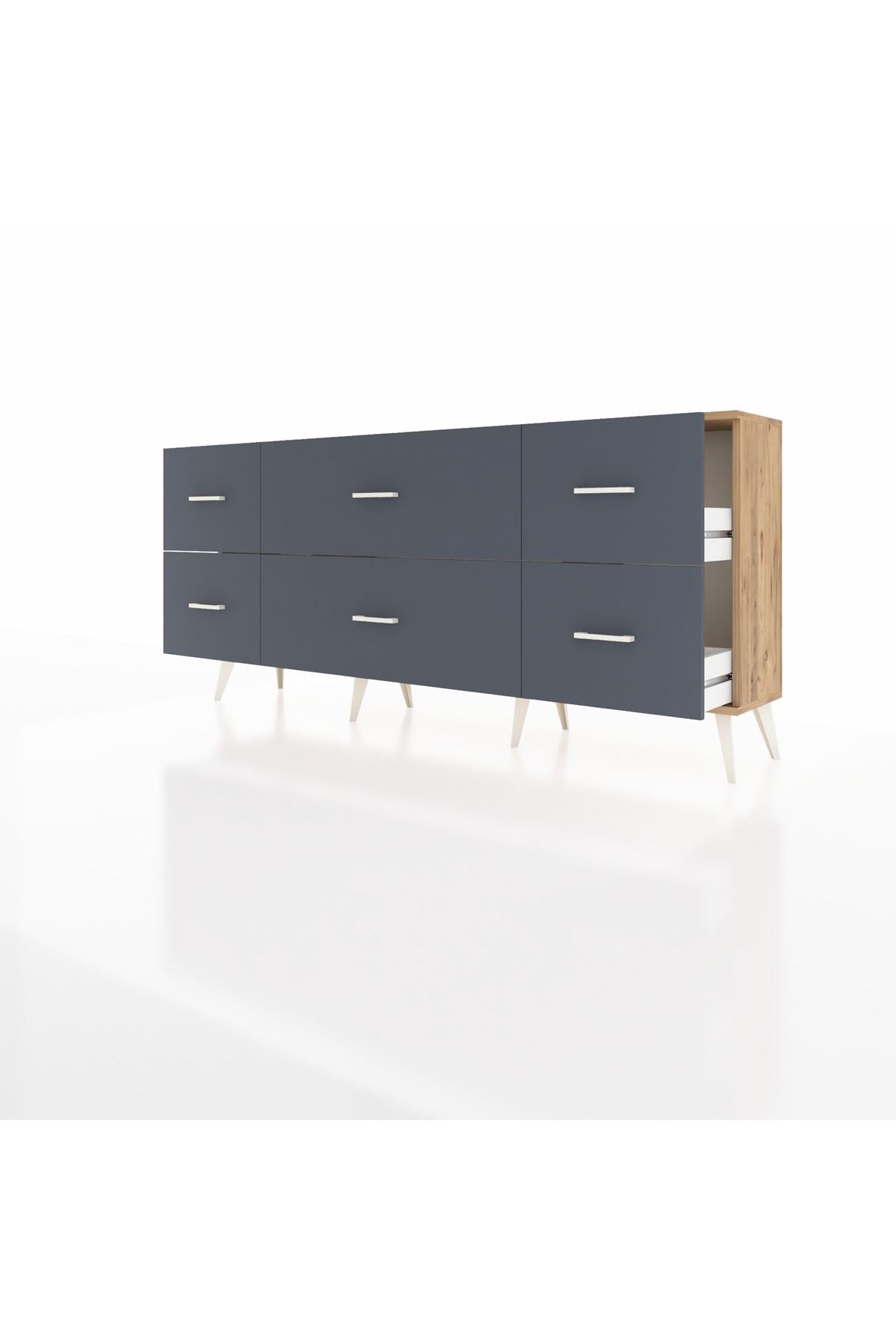 Arges Konsol 6 Çekmeceli 176x30x83 - S148M028V26A