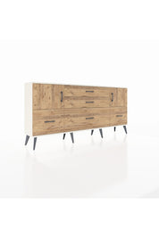 Arges Konsol 2 Raflı 5 Çekmeceli 2 Kapaklı 176x30x83 - S148M029V03A